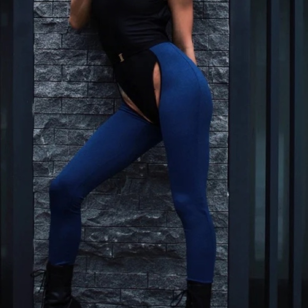 Hamade Polewear Blue Legging Chap